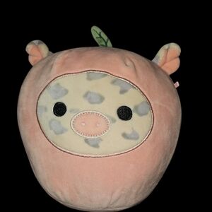 Squishmallows Pink and Cream Stuffed Animal